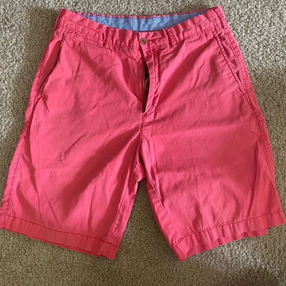 Mens Cremieux Salmon Color Shorts